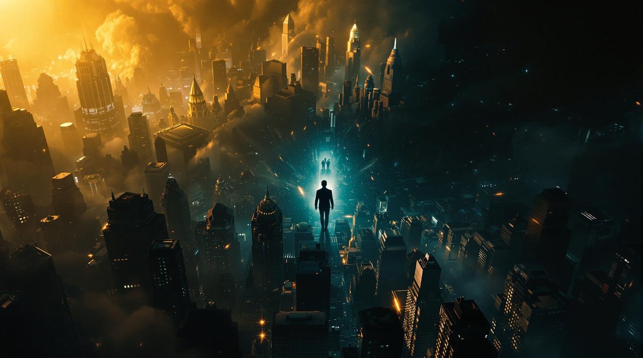 九一视频热门影片《盗梦空间》场景